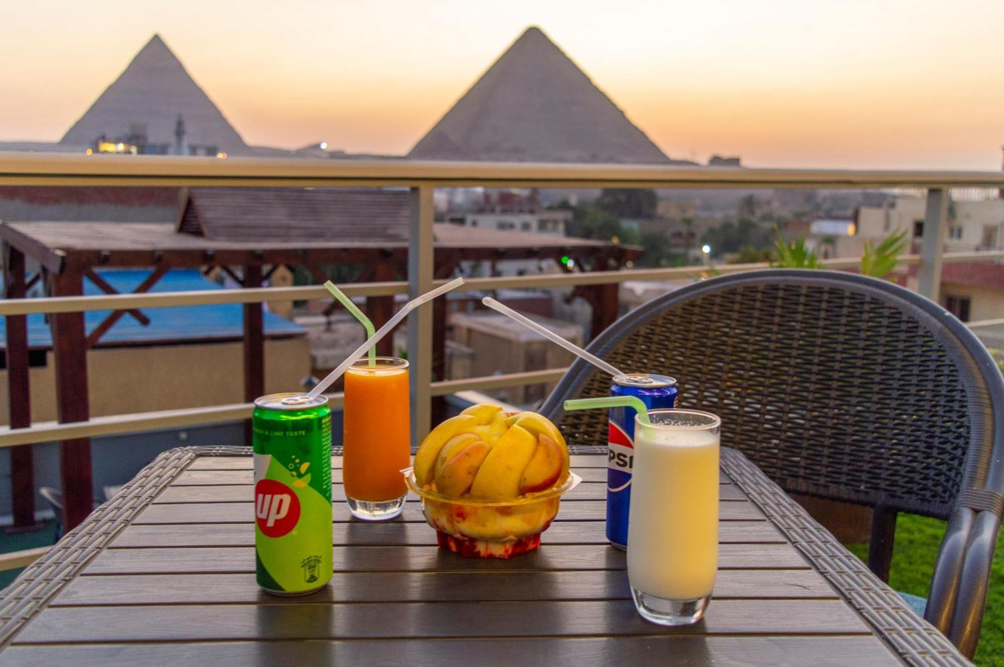 The Pyramids Gate Inn Kafrat al Jabal ภายนอก รูปภาพ