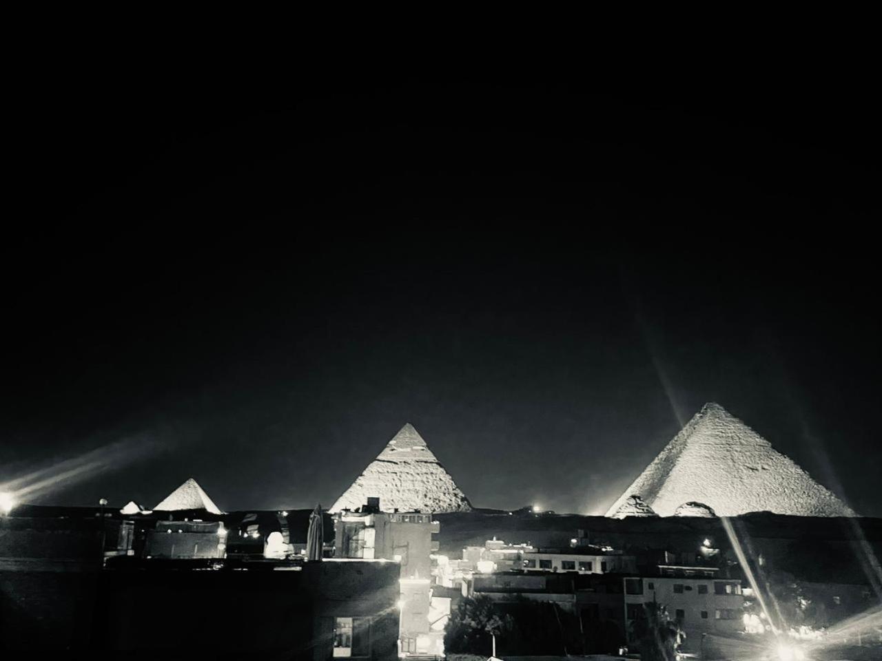 The Pyramids Gate Inn Kafrat al Jabal ภายนอก รูปภาพ